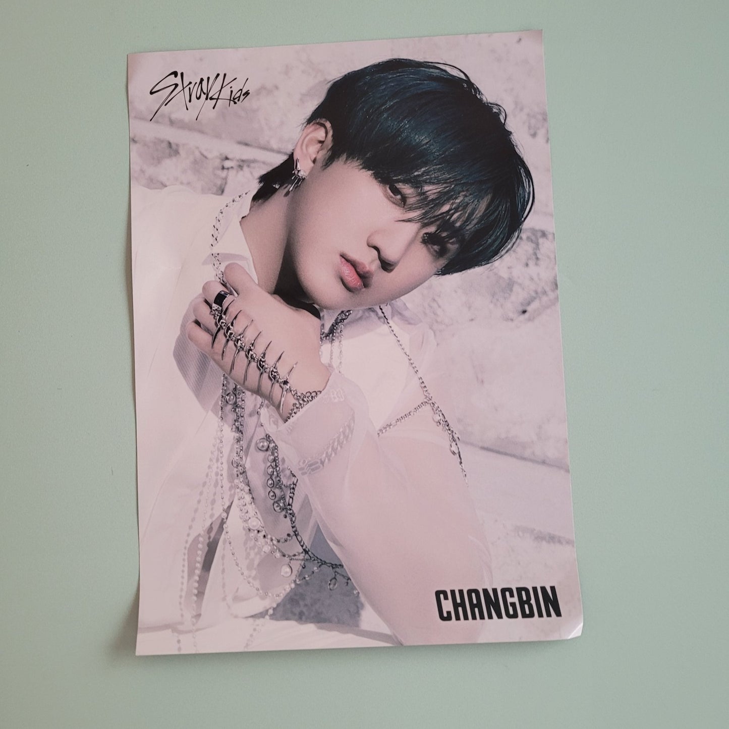 Stray Kids Giant Flyer: Tower Records - Changbin - KPop Idol