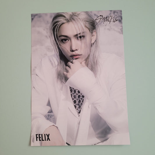 Stray Kids Giant Flyer: Tower Records - Felix - KPop Idol