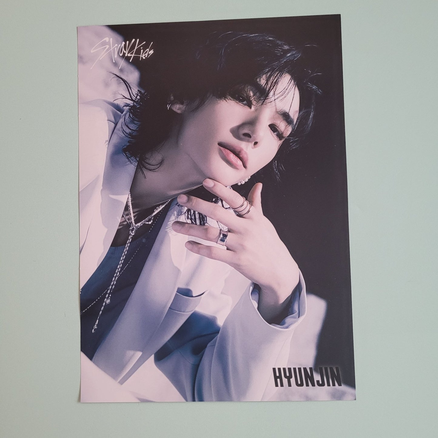 Stray Kids Giant Flyer: Tower Records - Hyunjin - KPop Idol