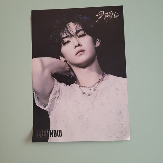 Stray Kids Giant Flyer: Tower Records - Lee Know - KPop Idol