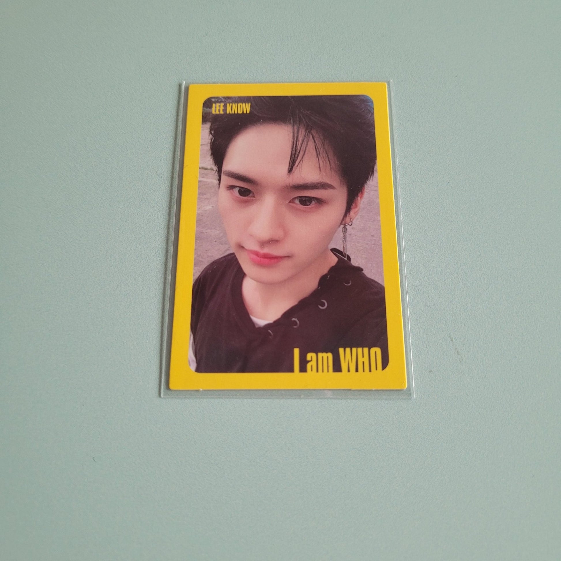Stray Kids I am Who Album Photocard - Lee Know - KPop Idol