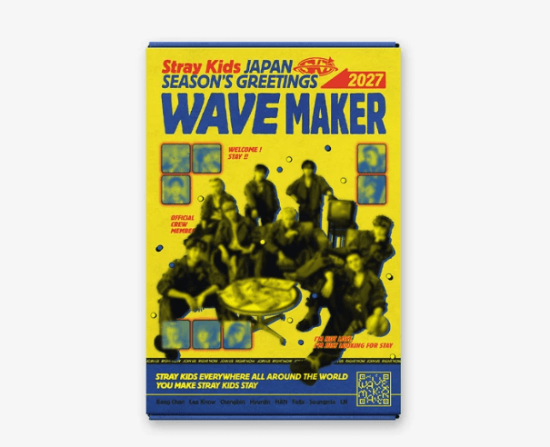 ⏳ Stray Kids Japan - Season's Greetings 2027: Wave Maker - KPop Idol