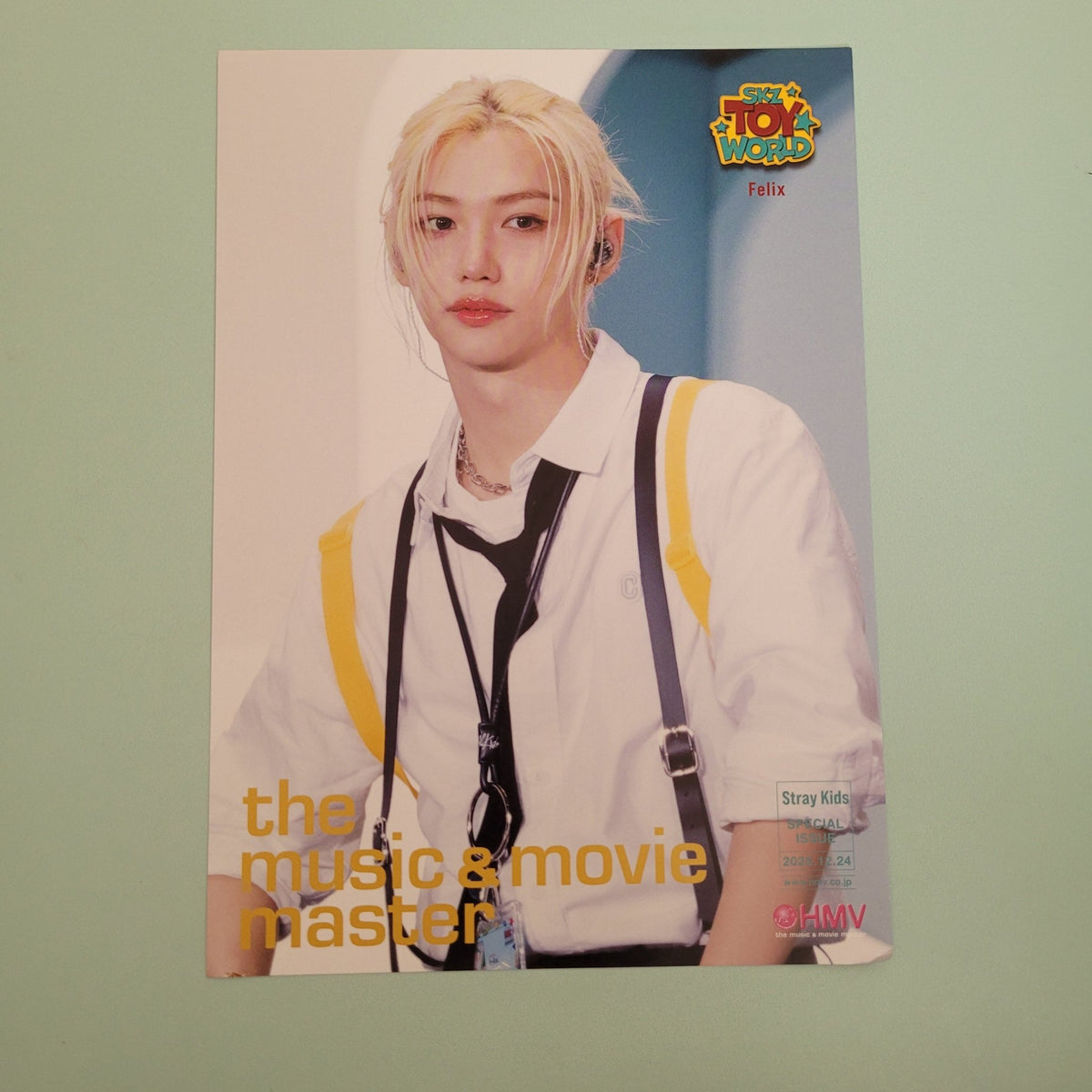 Stray Kids Japan - Toy World Blu - Ray POB: HMV Flyer - Felix - KPop Idol