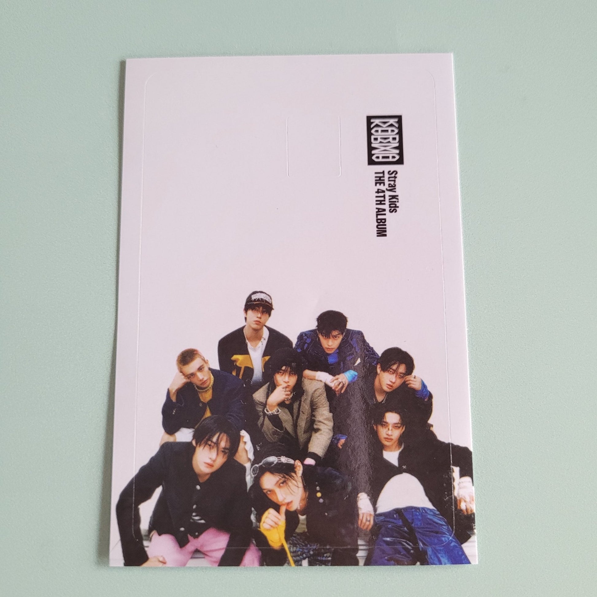 Stray Kids - Karma POB: Card Cover Sticker - KPop Idol