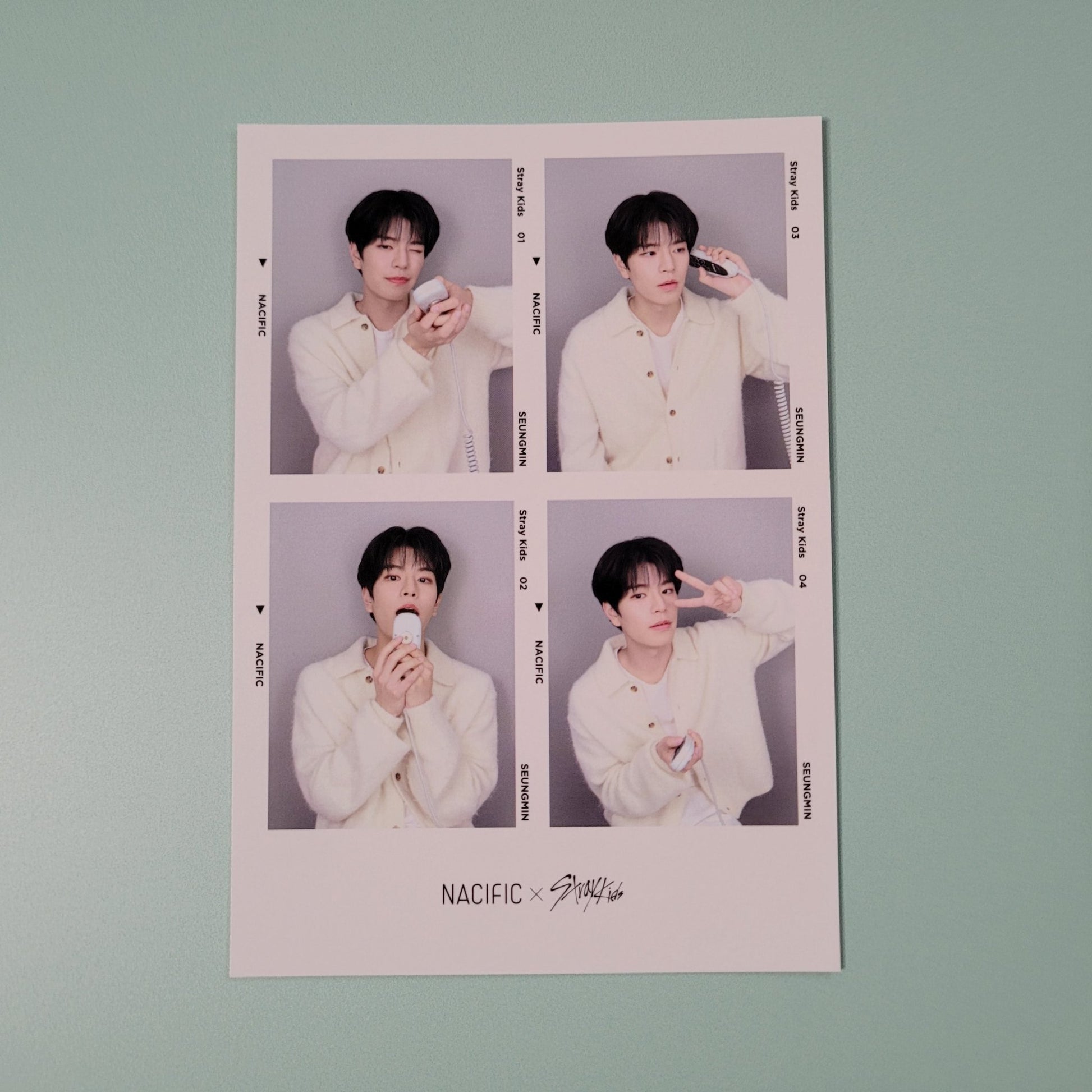 Stray Kids Nacific 4 - Cut Polaroids - Event 4 - KPop Idol