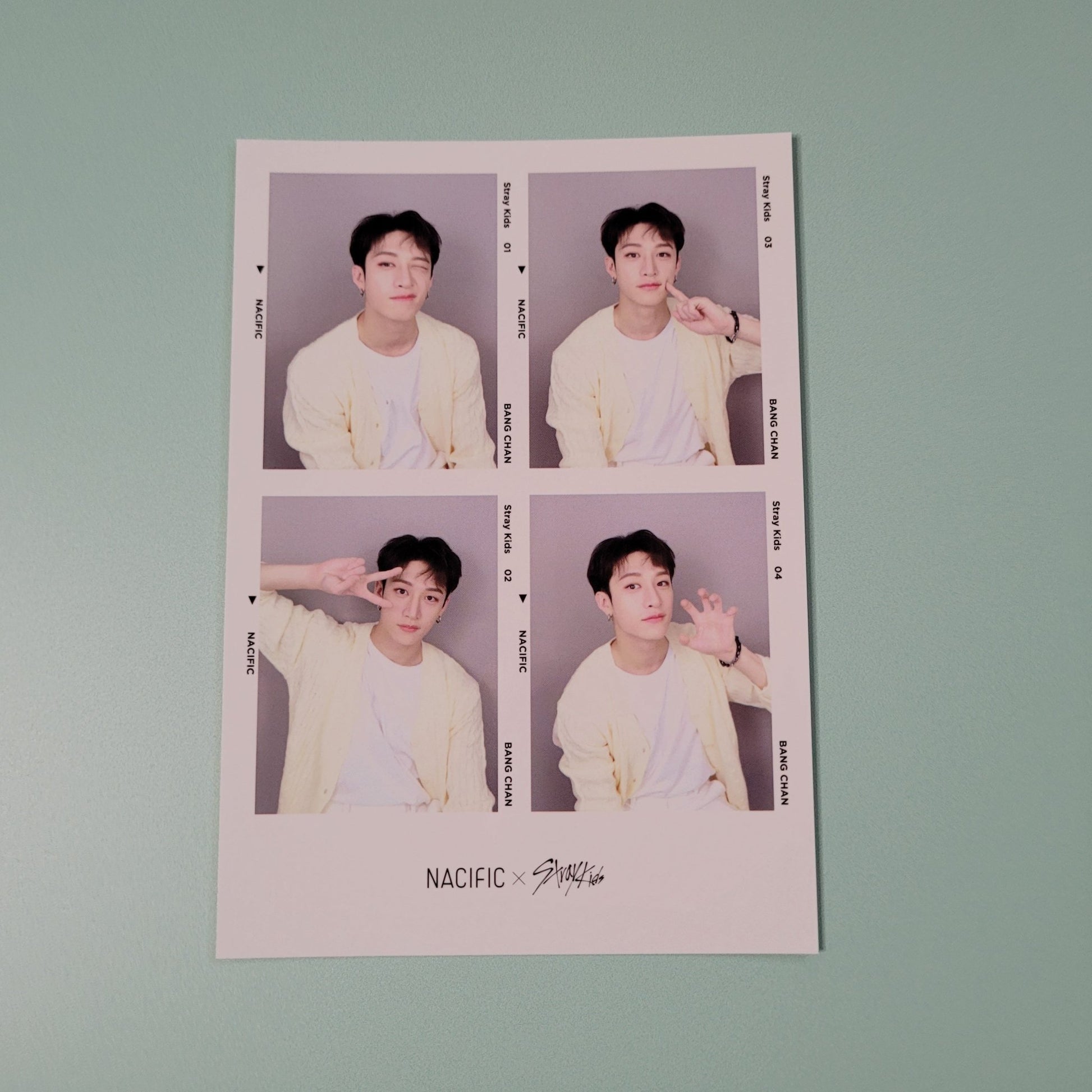 Stray Kids Nacific 4 - Cut Polaroids - Event 4 - KPop Idol