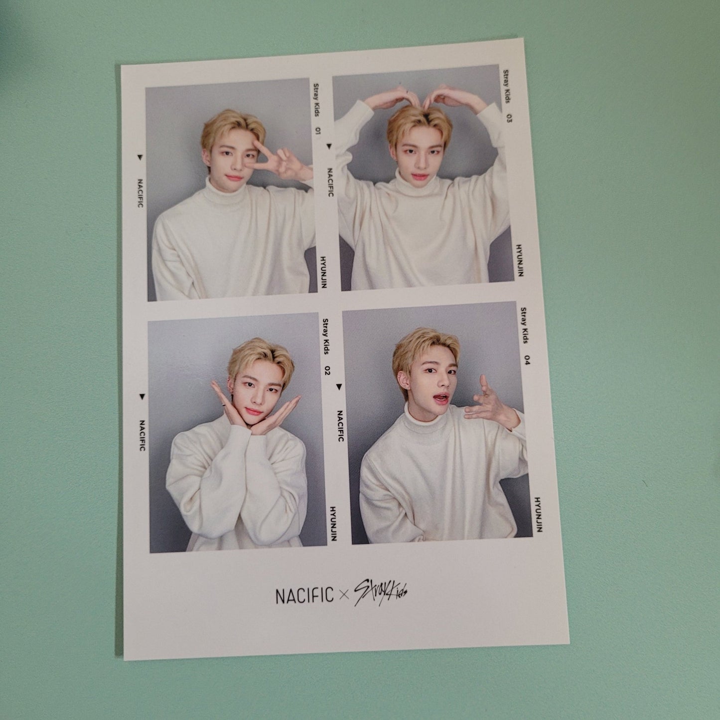 Stray Kids Nacific 4 - Cut Polaroids - Event 4 - KPop Idol