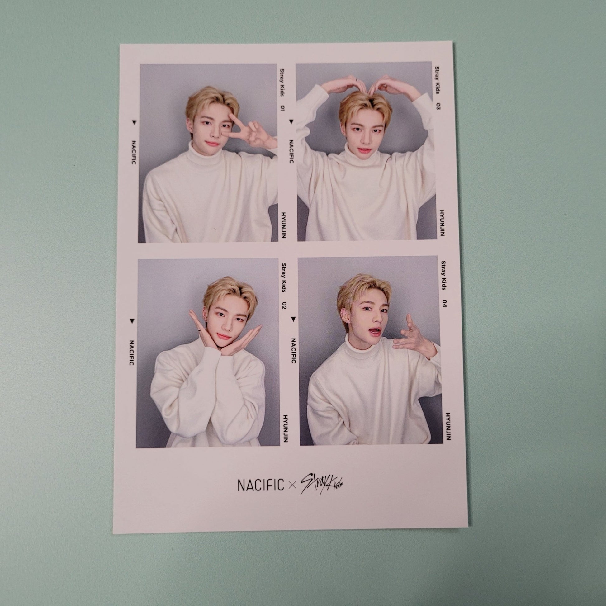 Stray Kids Nacific 4 - Cut Polaroids - Event 4 - KPop Idol