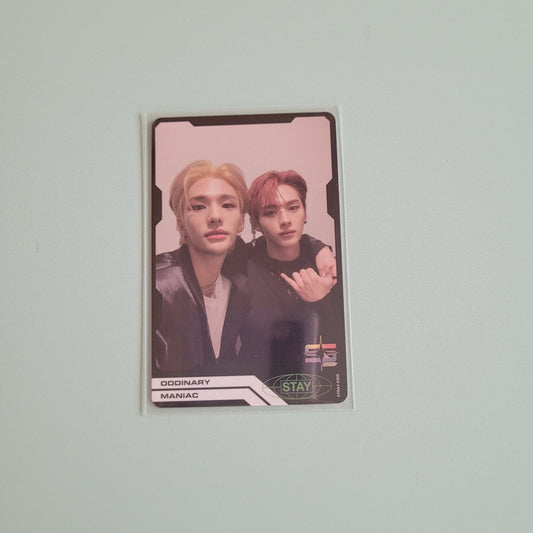 Stray Kids Oddinary Unit Photocard - Hyunjin & Lee Know - KPop Idol