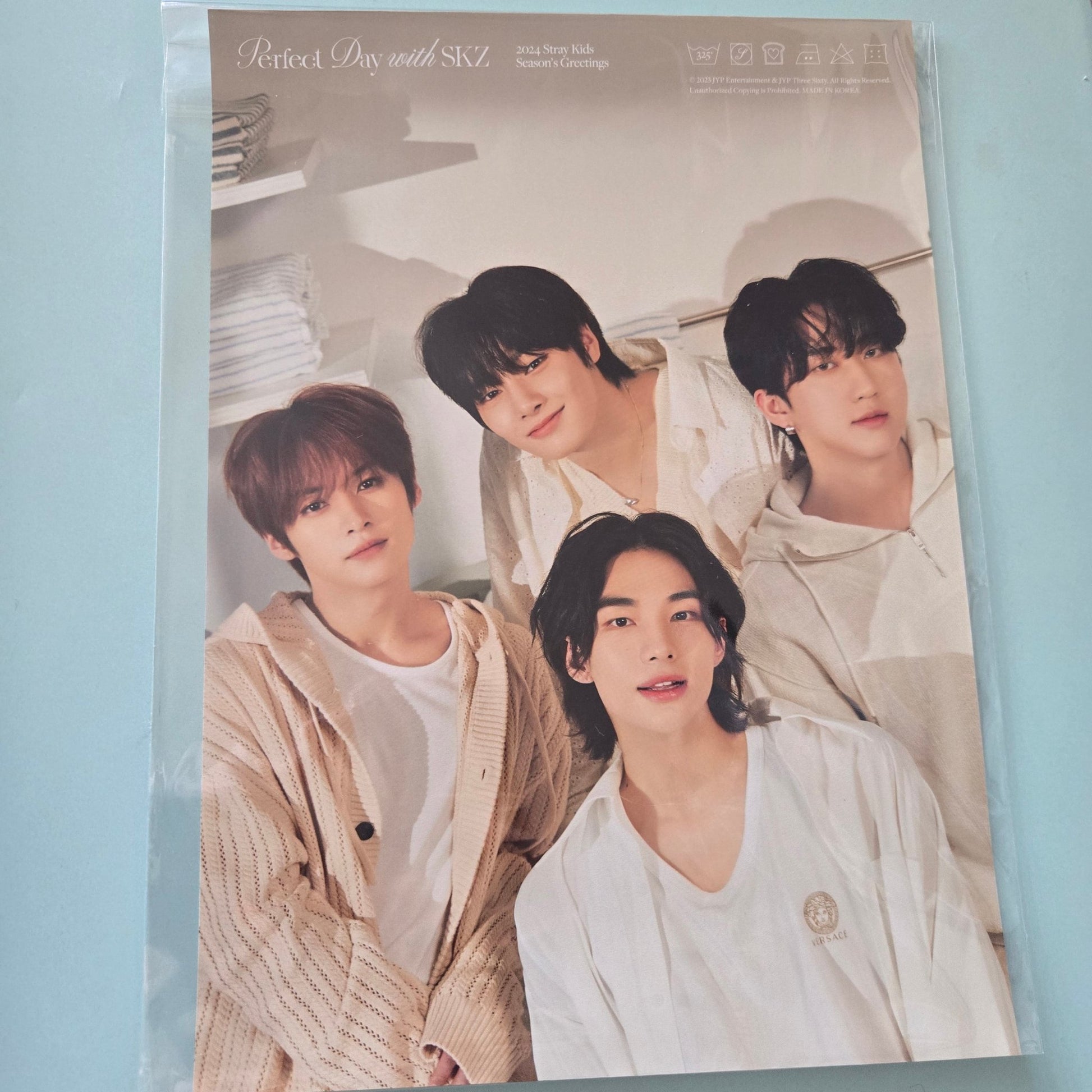 Stray Kids - Perfect Day A4 Poster - Lee Know, IN, Hyunjin & Changbin - KPop Idol