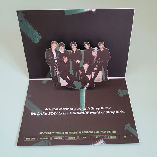 Stray Kids Pop Up Cards - Oddinary Unit - KPop Idol