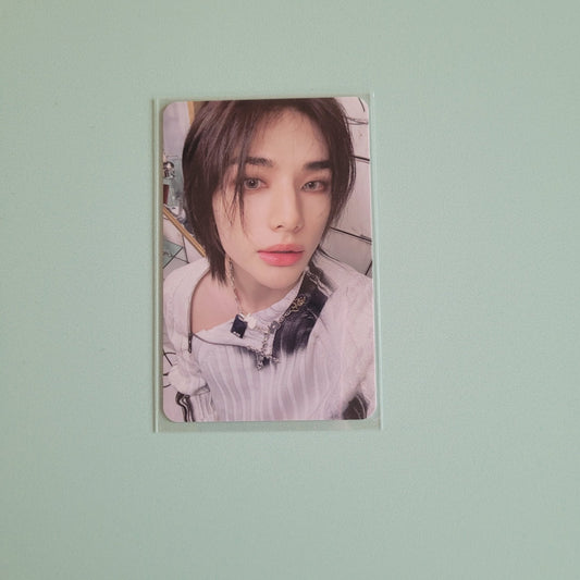 Stray Kids Rock Star Double Sided Album Photocard - Hyunjin - KPop Idol