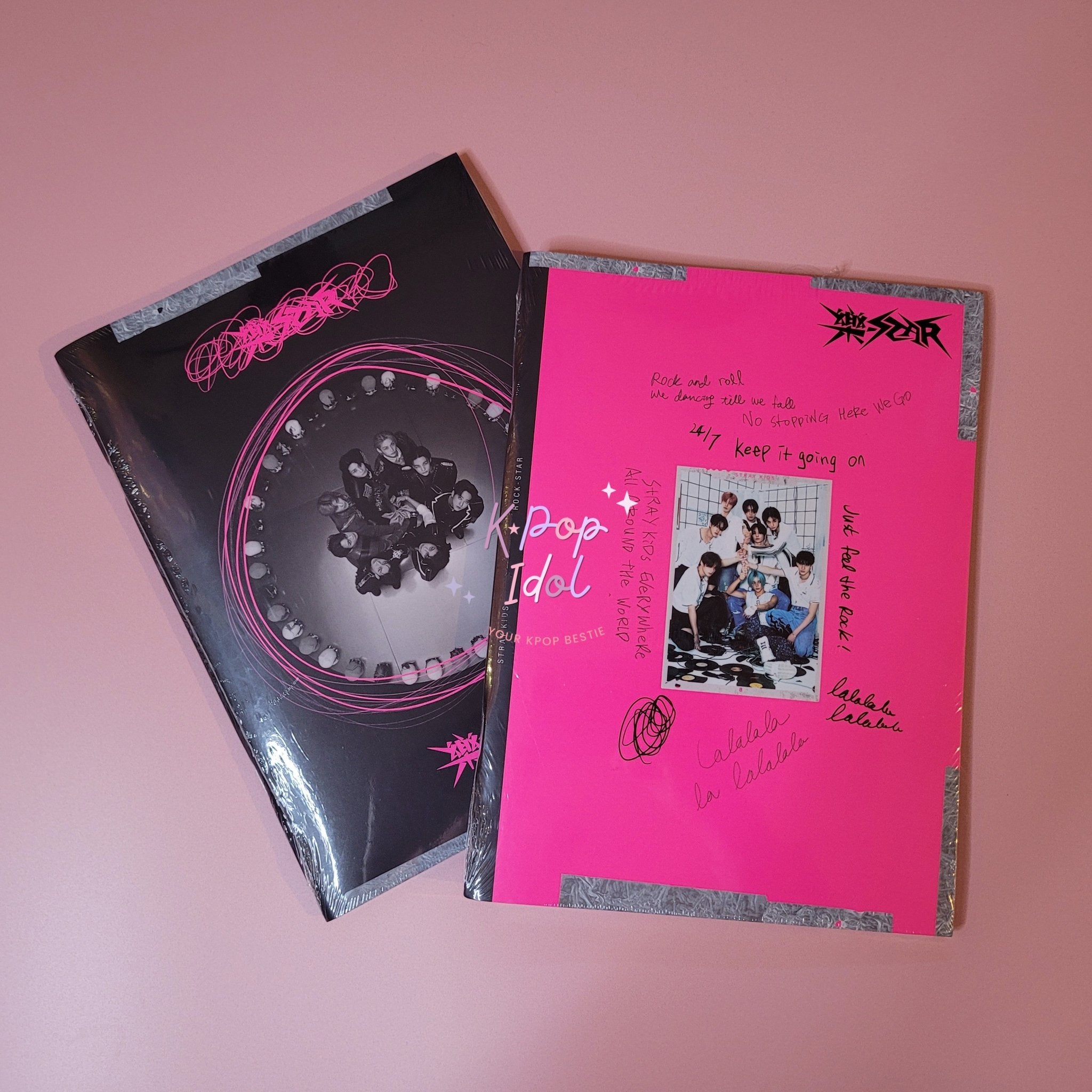 STRAY KIDS - ROCK-STAR (樂-STAR) Mini Album (Rock/Roll Ver.) - KPop Idol