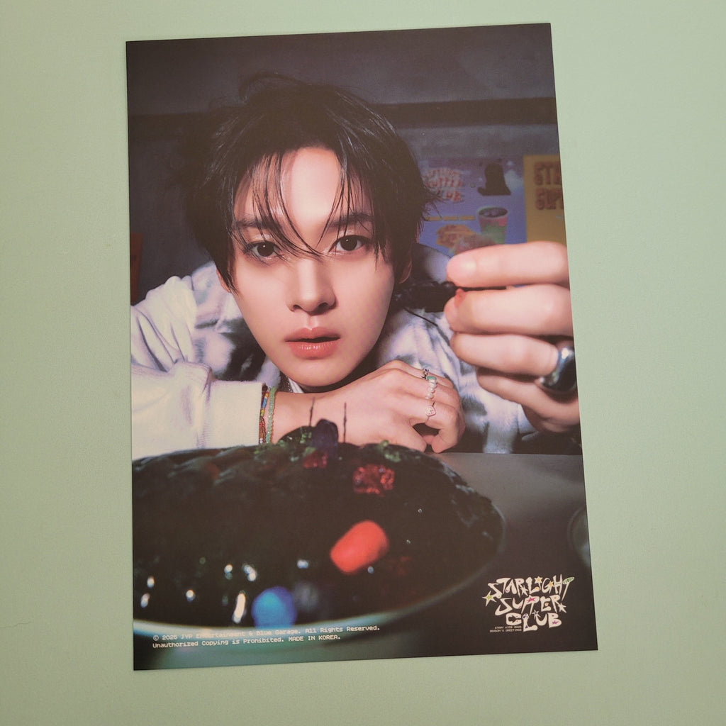Stray Kids - Season's Greetings 2026 Starlight Supper Club Poster - KPop Idol