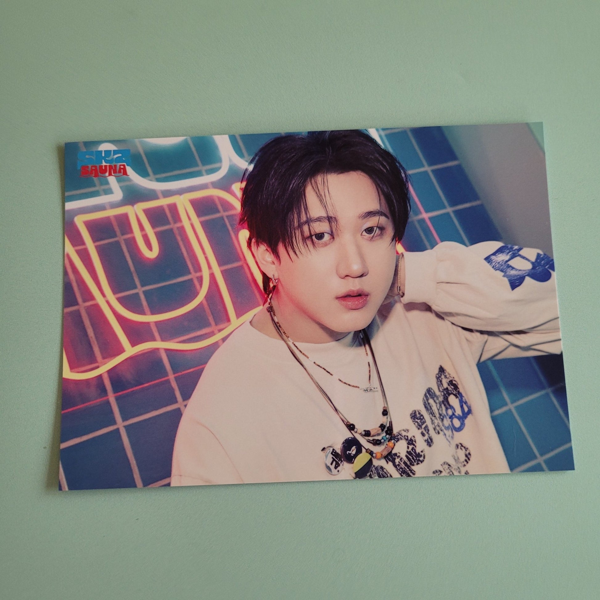 Stray Kids - SKZ Sauna Glossy Trading Card - Changbin - KPop Idol