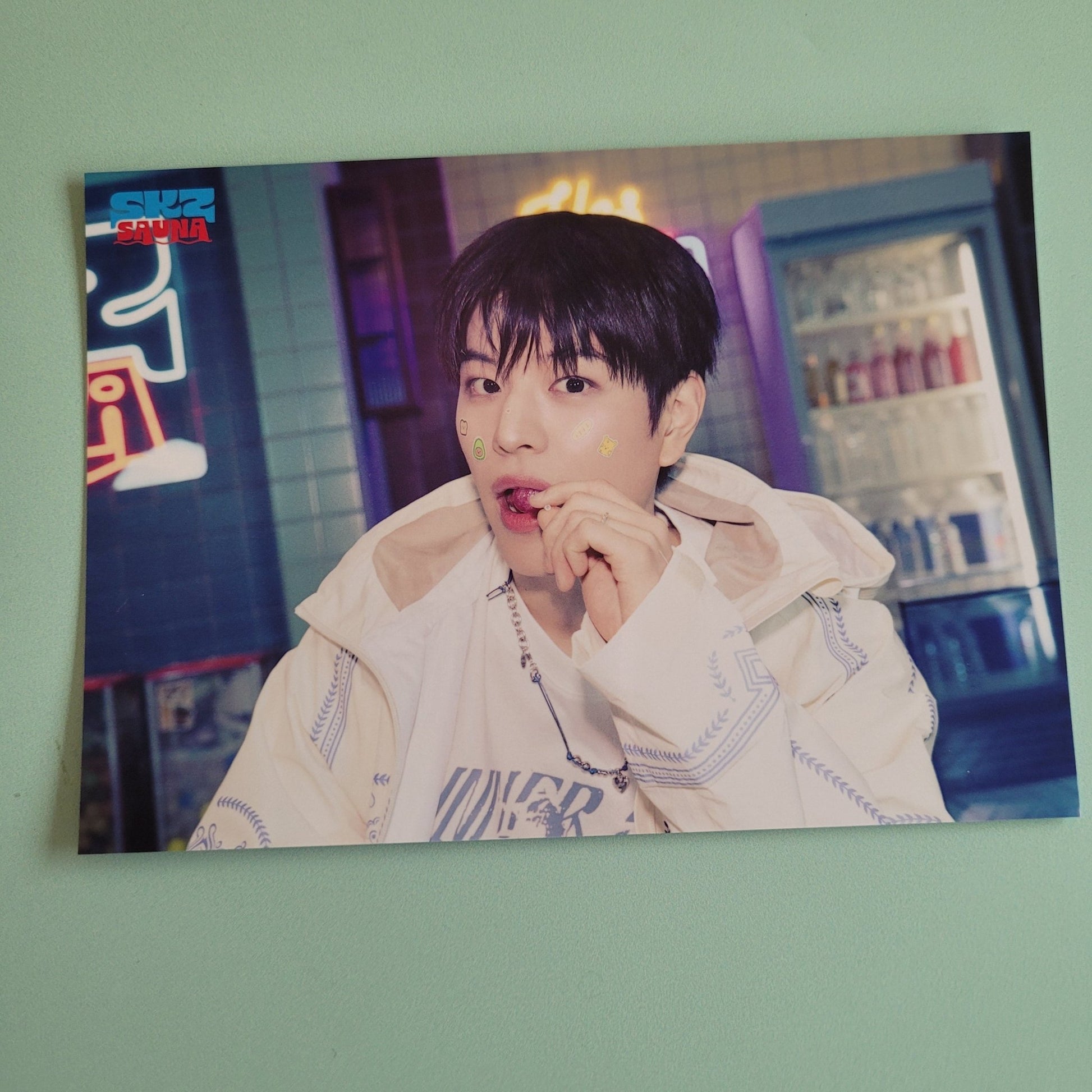 Stray Kids - SKZ Sauna Glossy Trading Card - Seungmin - KPop Idol