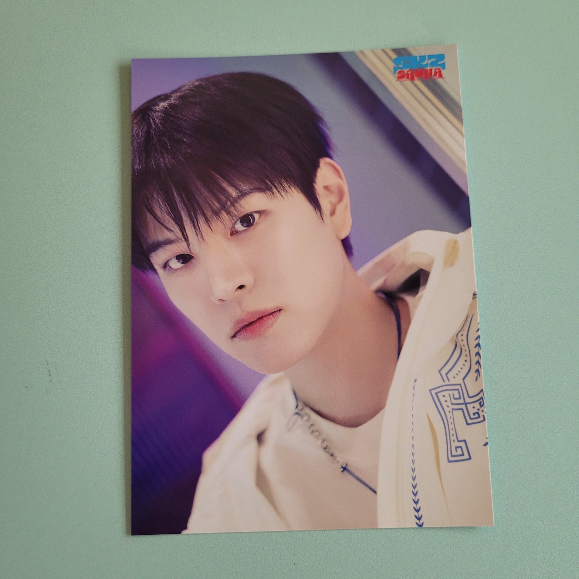 Stray Kids - SKZ Sauna Glossy Trading Card - Seungmin - KPop Idol