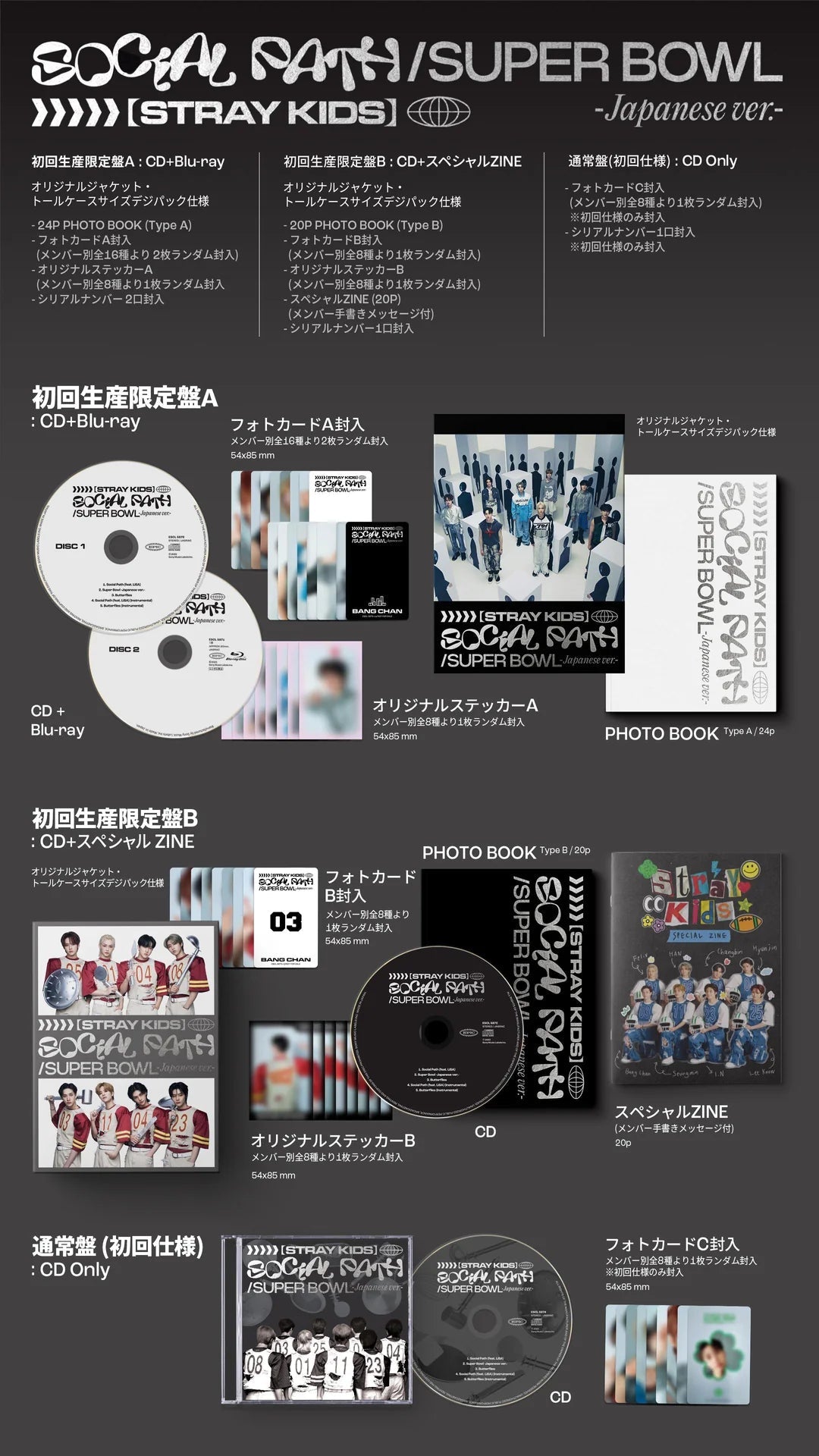 Stray Kids Social Path - Limited Edition A - KPop Idol