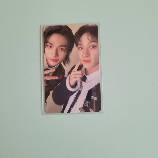 Stray Kids Social Path Unit Photocard - Hyunjin & Bang Chan - KPop Idol