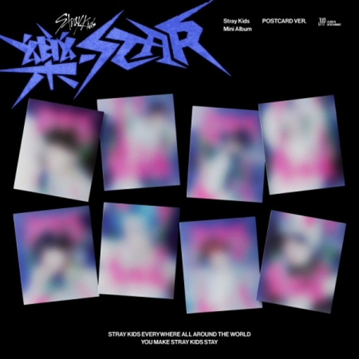 Stray Kids - 樂 - STAR [ Rockstar Postcard Ver.] - KPop Idol