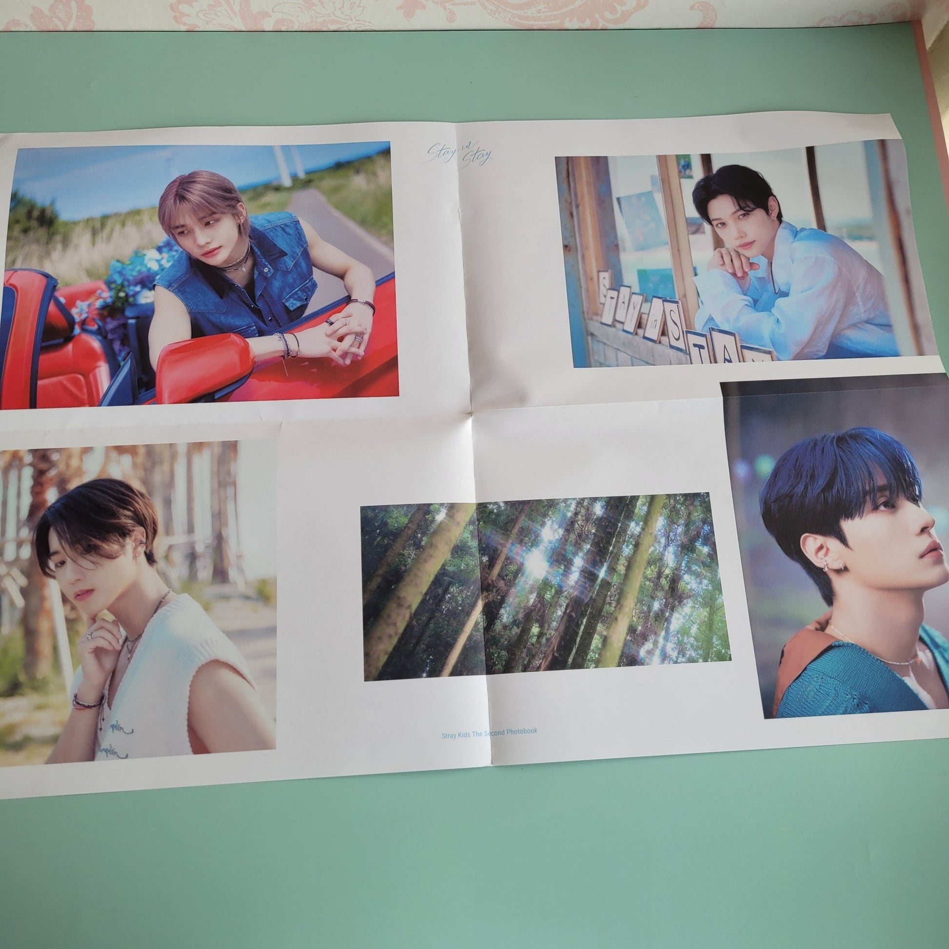 Stray Kids - Stay in Jeju A3 Poster - Hyunjin, Felix, Han & Lee Know - KPop Idol