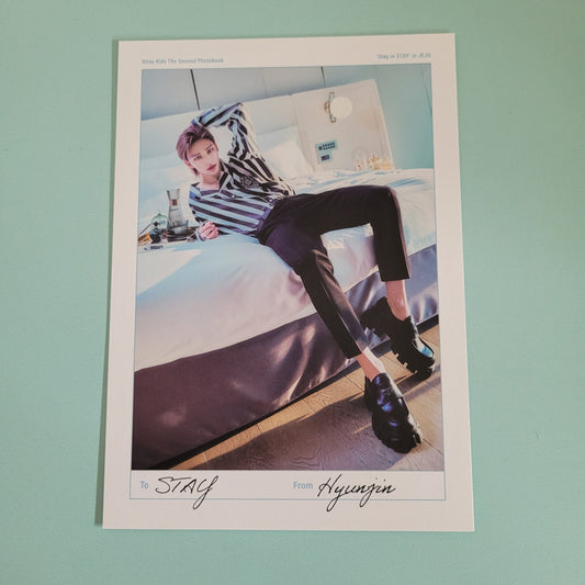 Stray Kids Stay in Jeju Postcard - Hyunjin - KPop Idol