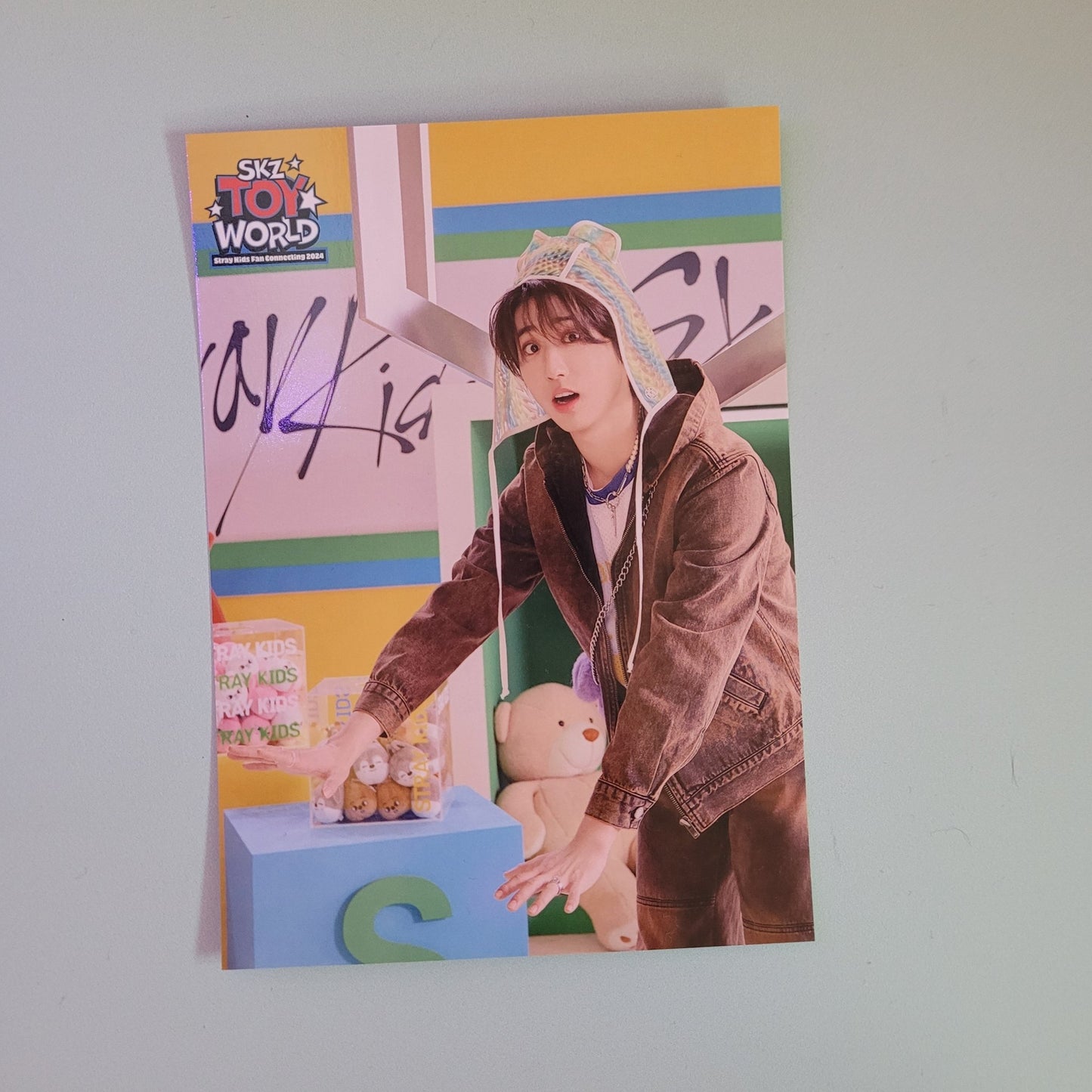 Stray Kids Toy World Glossy Postcard - Han - KPop Idol