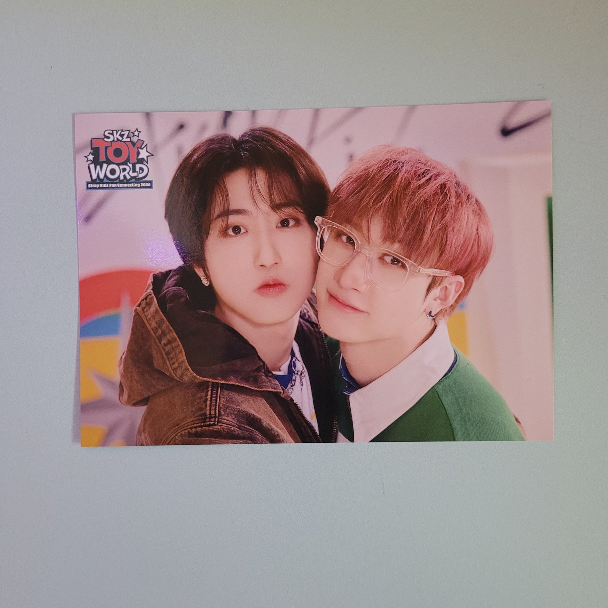 Stray Kids Toy World Glossy Postcard - Han & Bang Chan - KPop Idol