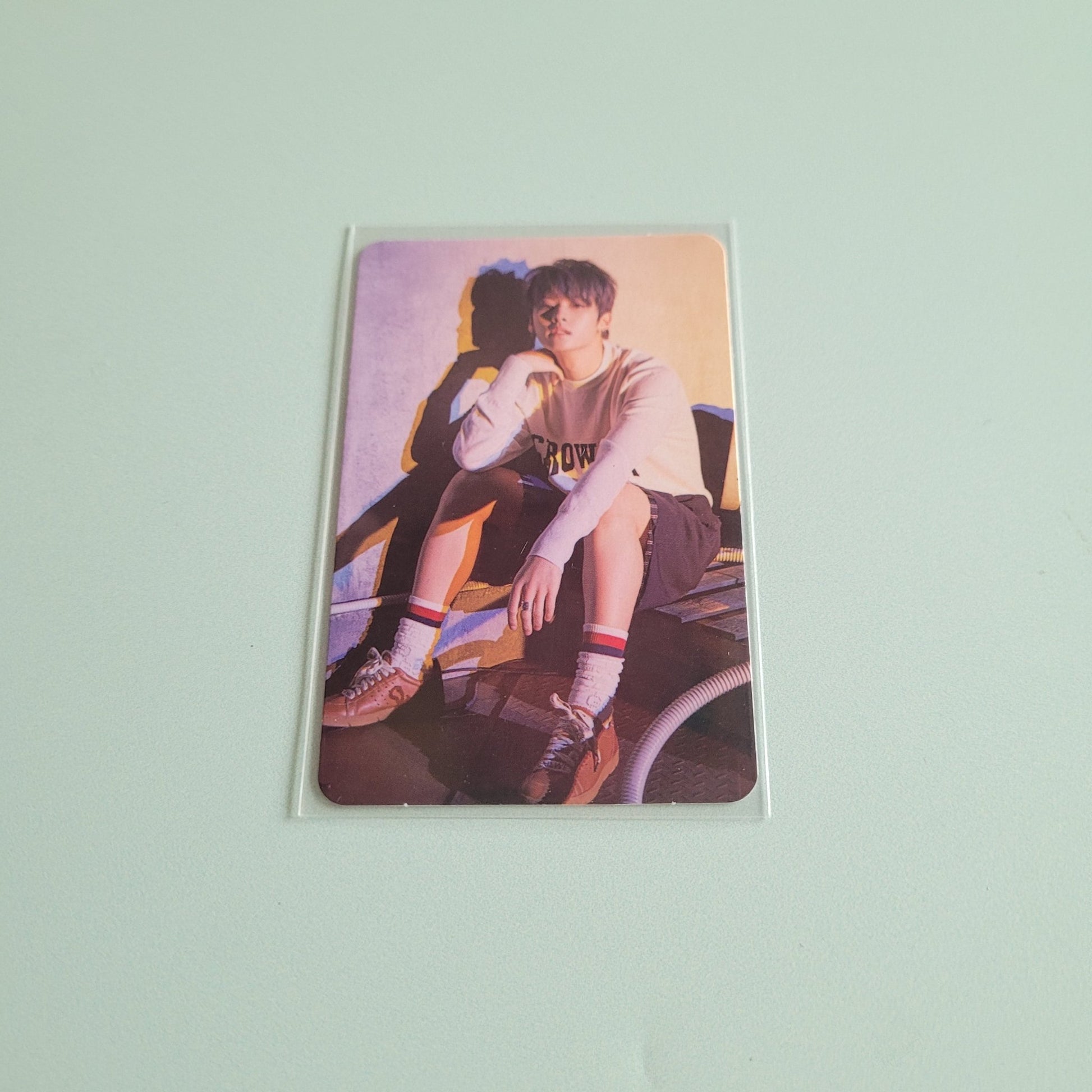 Stray Kids Yellow Wood Album Photocard - Lee Know - KPop Idol