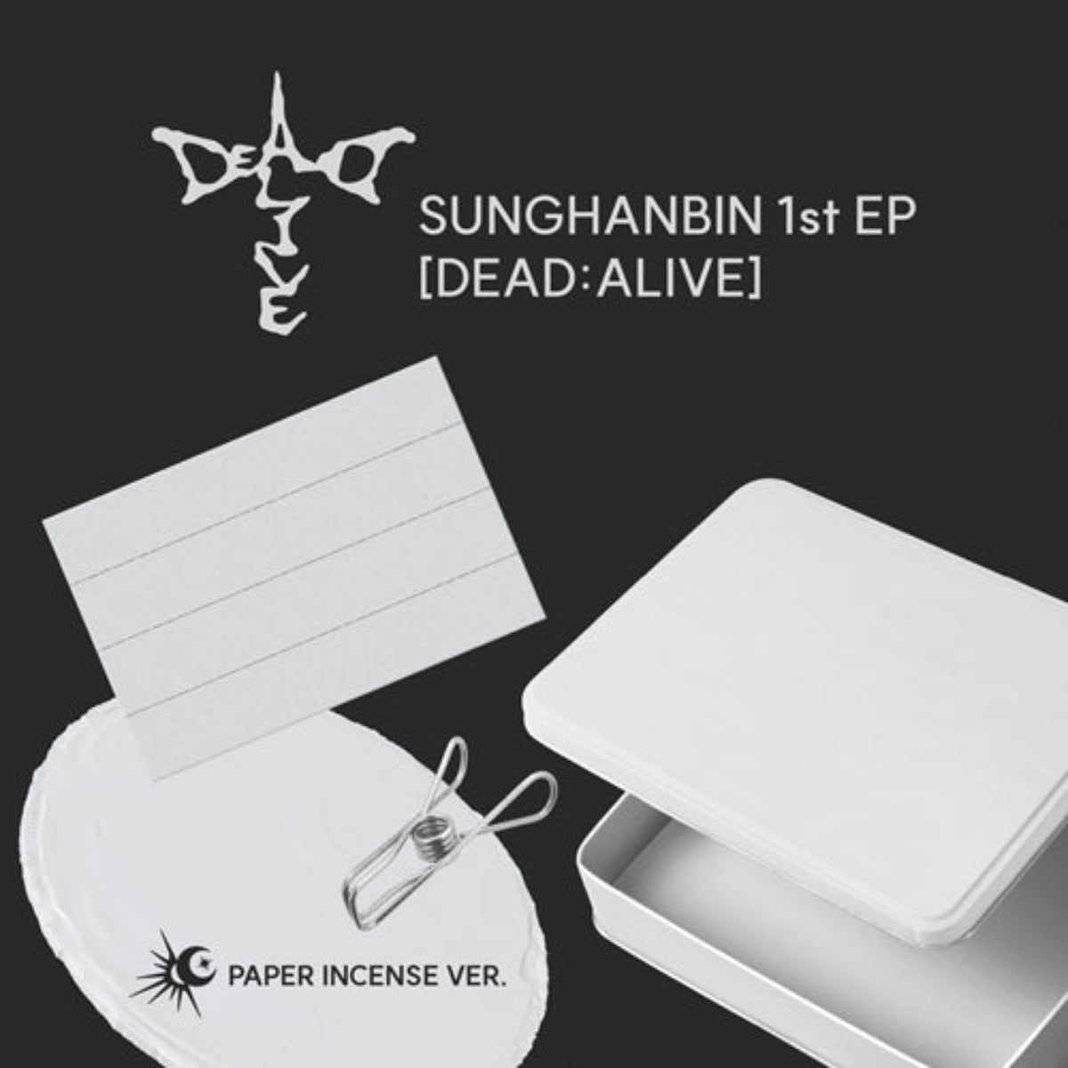 (Pre Order) Sung Hanbin - Dead:Alive - Paper Incense Ver.