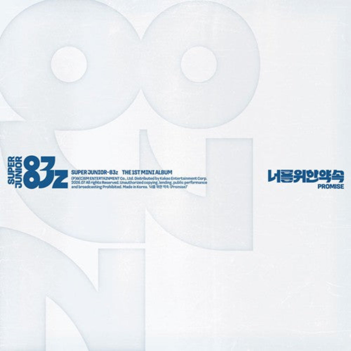 (Pre Order) Super Junior-83z - Promise: Cassette Tape Ver.