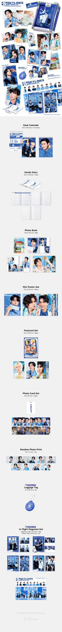 ⏳Super Junior - Season's Greetings 2027: Skylines Air Travel Co - KPop Idol