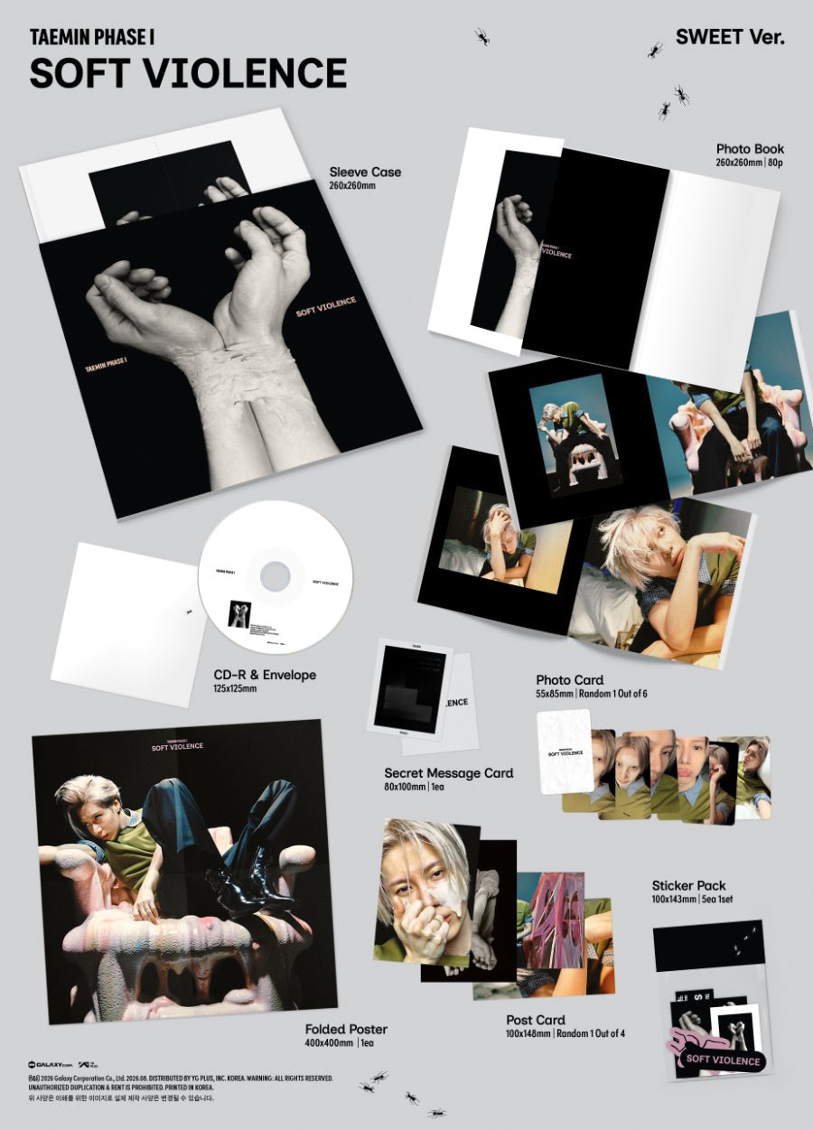 Taemin - Phase 1: Soft Violence - Photobook Ver. - KPop Idol
