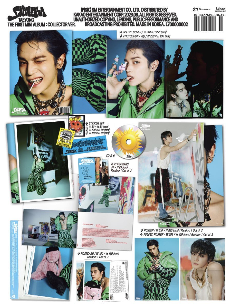 Taeyong - Shalala Collector Version - KPop Idol
