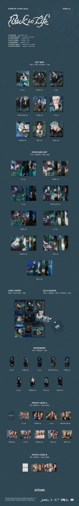 &Team KR - Back to Life: ROAR Version - KPop Idol