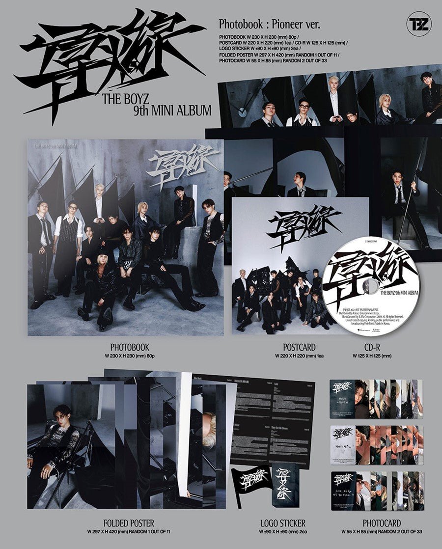 The Boyz - 도화선 Fuse Photobook Pioneer Version - KPop Idol
