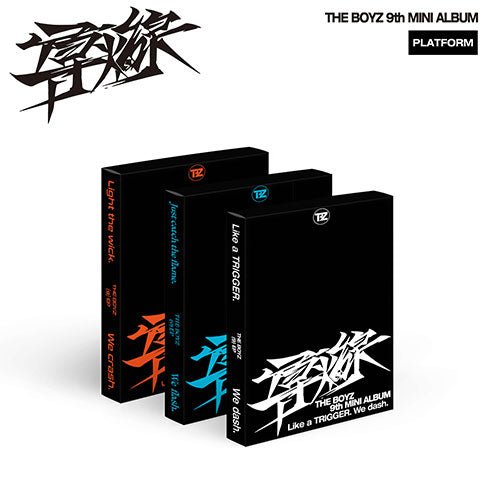 The Boyz - 도화선 Like A Trigger, We Dash Platform Version (version choice) - KPop Idol