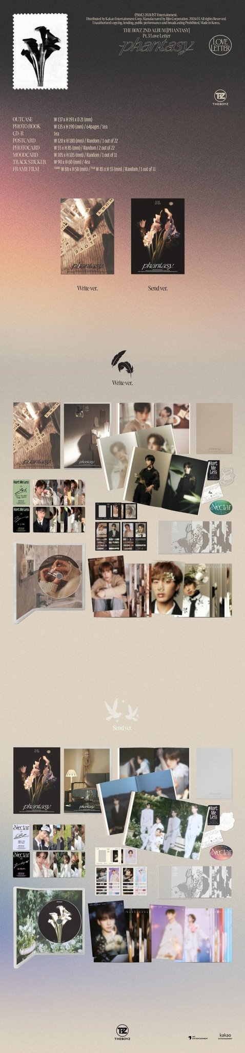 The Boyz - Phantasy Pt.3 Love Letter - KPop Idol