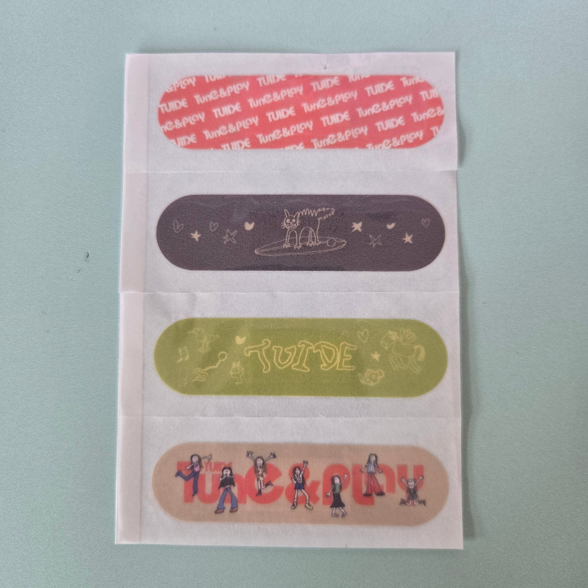 Tuide - Tune & Play POB: Weverse Shop Band Aid Set - KPop Idol