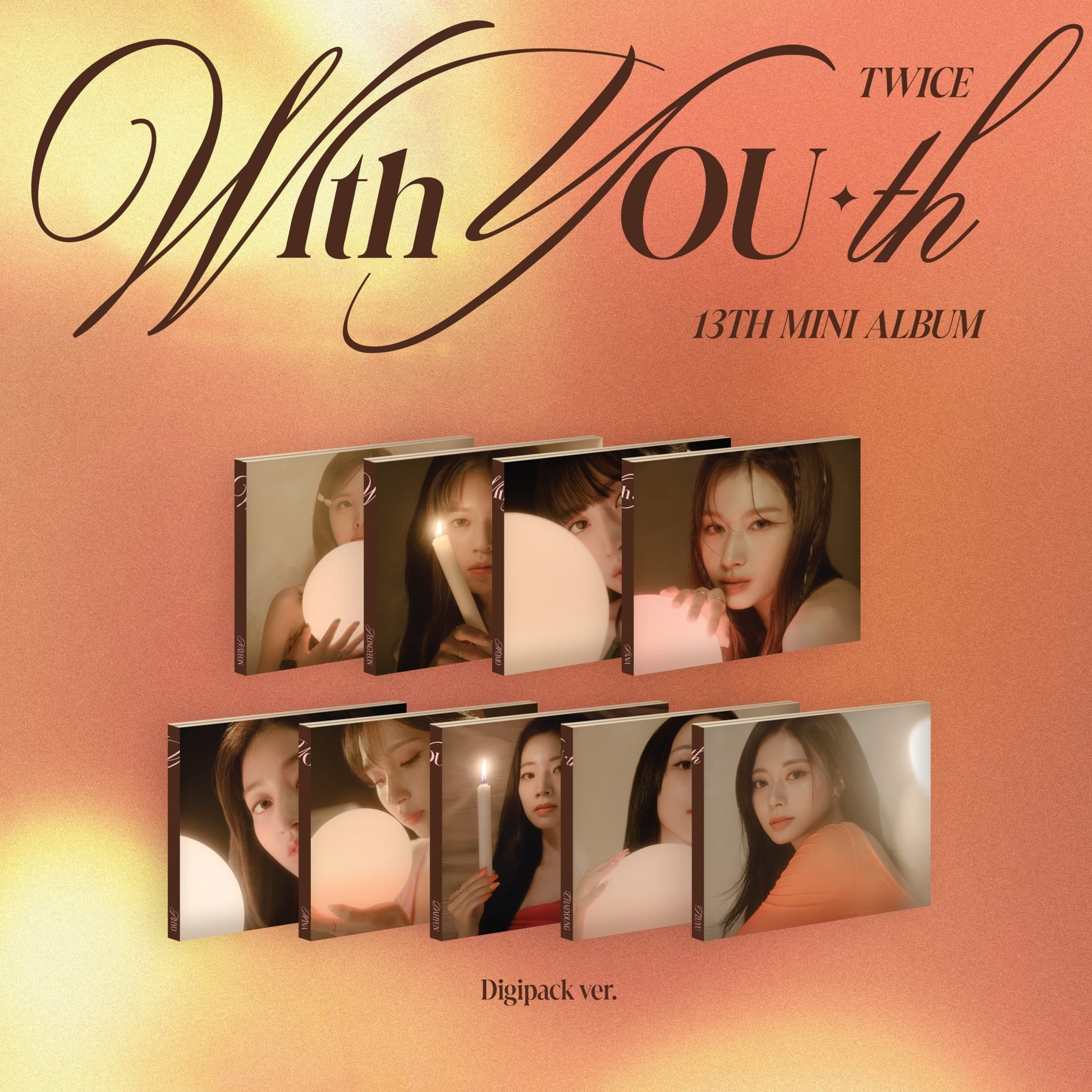 TWICE – 13th Mini Album With YOU - th (Digipack Ver.) - KPop Idol