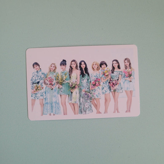 Twice 3 - Unit Card - KPop Idol