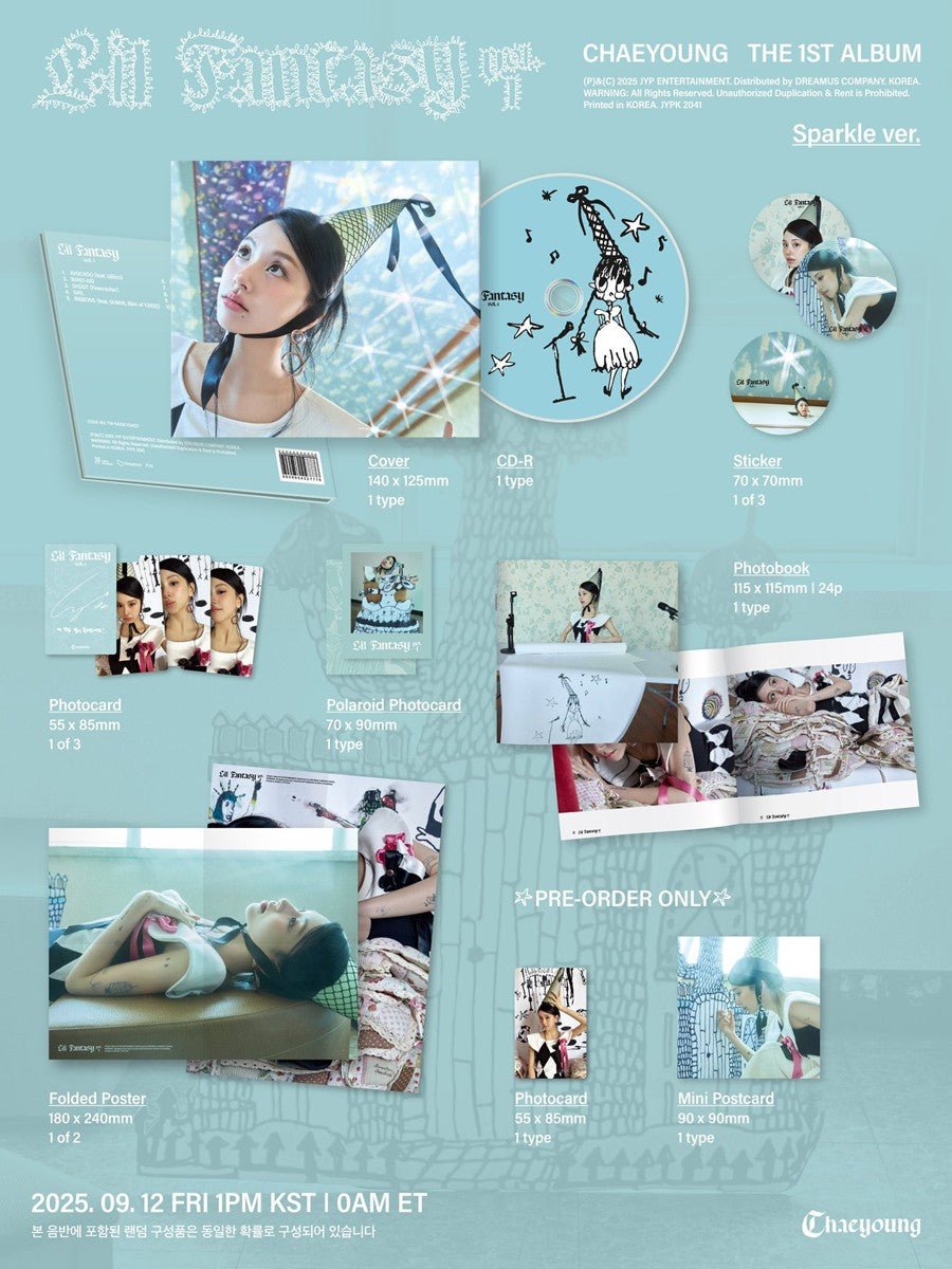 Twice Chaeyoung - Lil Fantasy vol 1. Sparkle Version - KPop Idol