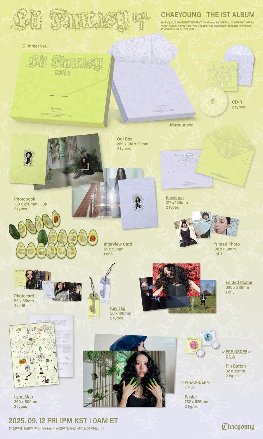 Twice Chaeyoung - Lil Fantasy vol 1. (version choice) - KPop Idol