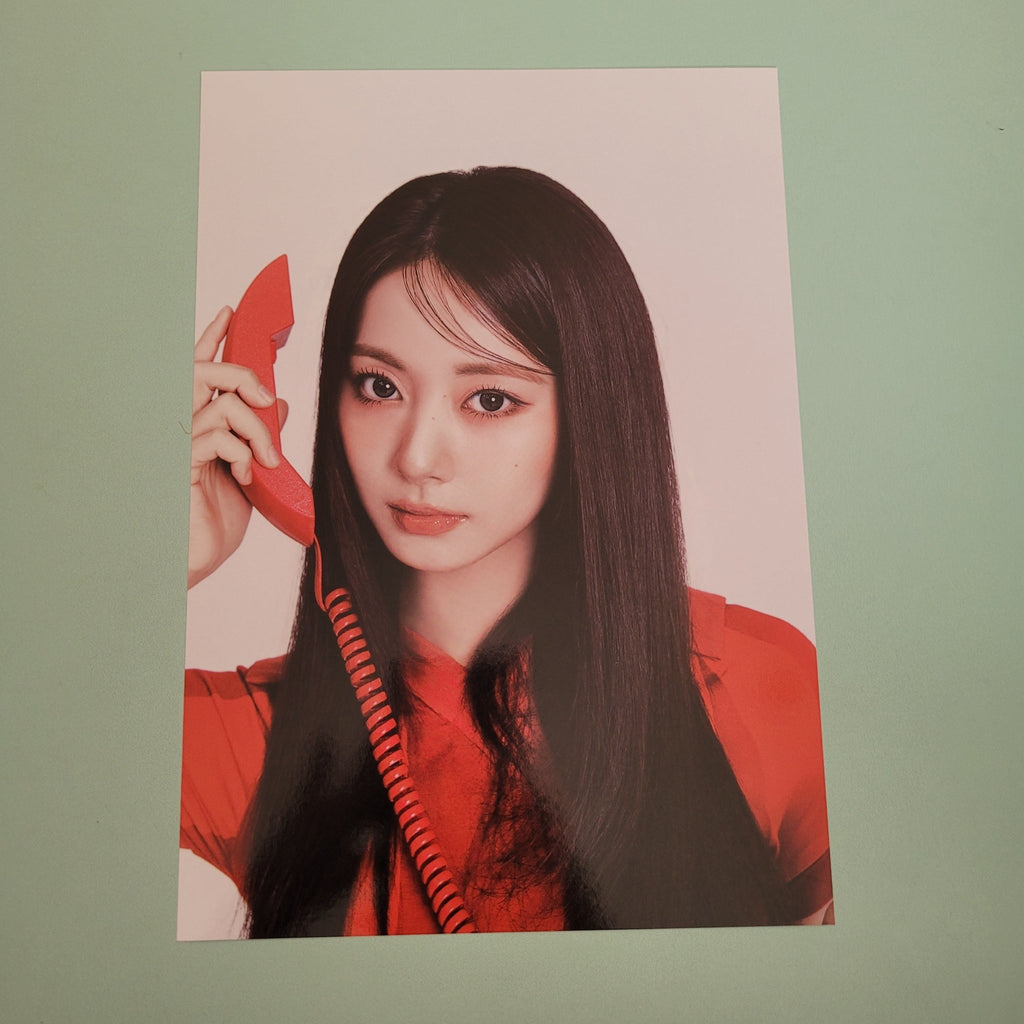 Twice - Season's Greetings 2026: Red Whispers Poster - KPop Idol