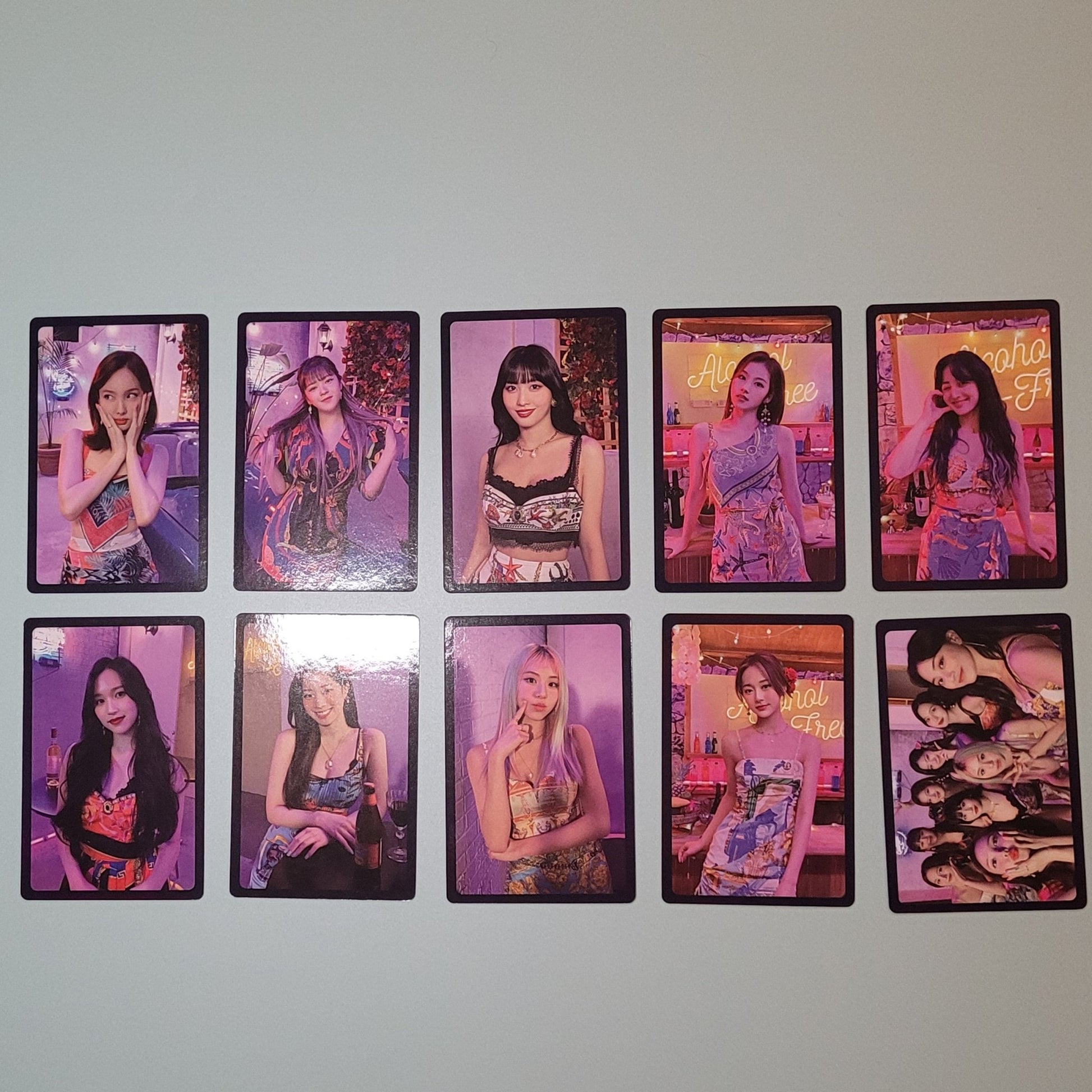 Twice Taste Of Love Pre Order Card - Black - KPop Idol