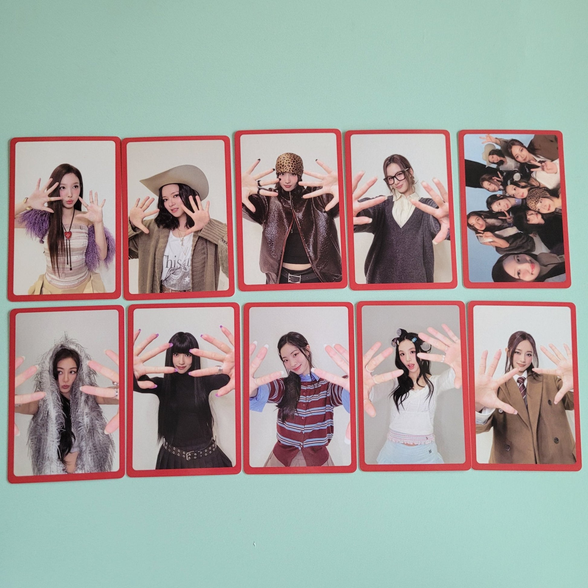 Twice - Ten: The Story Goes On Pre Order Card: Cast Version (member choice) - KPop Idol