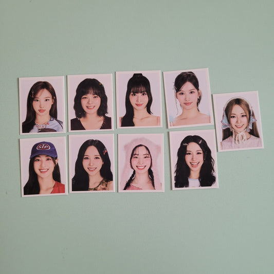 Twice - The Collector 2025 Season's Greetings ID Photo (member choice) - KPop Idol