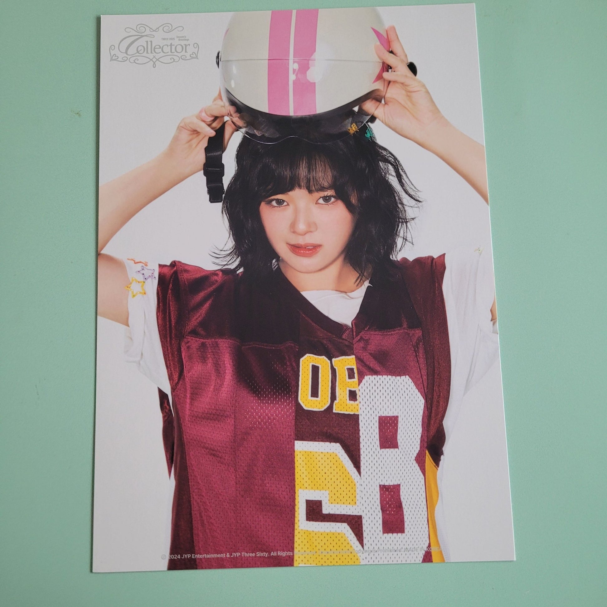 Twice - The Collector 2025 Season's Greetings Poster (member choice) - KPop Idol