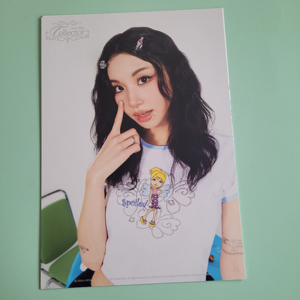 Twice - The Collector 2025 Season's Greetings Poster (member choice) - KPop Idol