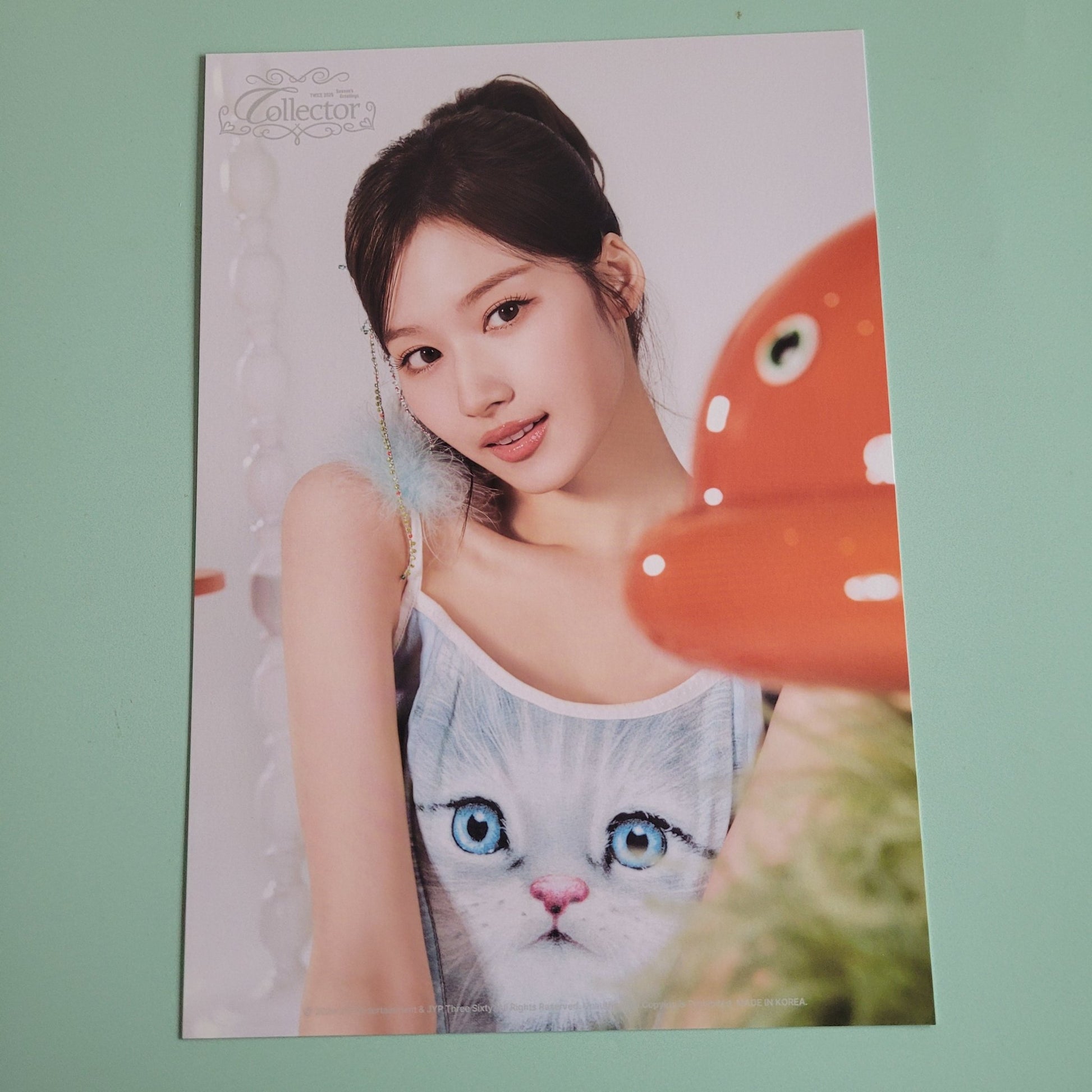 Twice - The Collector 2025 Season's Greetings Poster (member choice) - KPop Idol